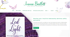 Desktop Screenshot of joannabartlett.com